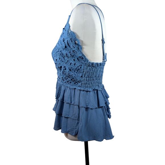 Chelsea and Violet Top Bust to 36" Waist unstretched28"Cornflower blue GUC - Picture 3 of 8